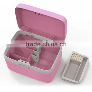 Lockable Plastic Cosmetic Storage Box With Nice Compact Design thumbnail-4
