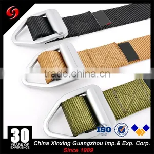 Military Belt Zinc Alloy Buckle Soft Polyester Ribbon or Nylon pp for High Strength Usage Army Mountaineering Outdoor Climbing thumbnail-4