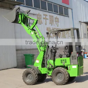 Popular Europe Low Price Mini Lader 600kg Loader HZM906 With Perkins thumbnail-1