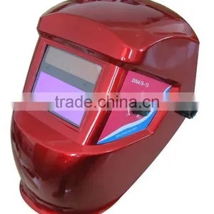 Painted With Skull Flame Custom Auto Darkening Welding Mask thumbnail-1