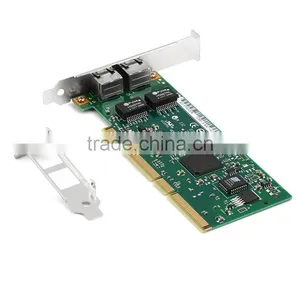 Intel PRO 1000 MT Gigabit Dual Ports Server Adapter PCI-X USB Network Card For Laptop Playstation Network Card thumbnail-1