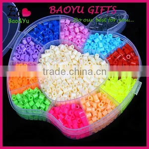 Wholesale DIY Toys Children Funny Puzzle Non-toxic Eco-friendly Plastic 5mm Mini Hama Perler Beads thumbnail-1