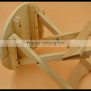 Outdoor Wooden Fold Bench Fishing Park Chair thumbnail-1