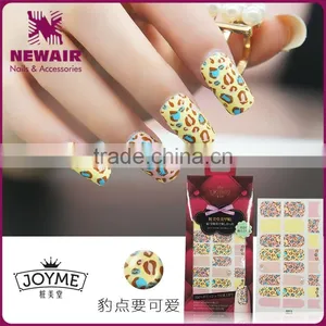High Quality 24 Designs Nail Wrap Waterproof Nail Stickers thumbnail-1