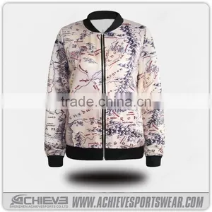 Wholesale Men Polyester Bomber Jackets, Custom Lady Outdoor Sports Jacket thumbnail-2