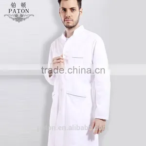 White Lab Coat For Medical Hospital Uniforms Doctor Gown thumbnail-2
