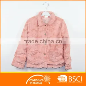 Latest Winter Wear Fake Fur Girl Coat thumbnail-1