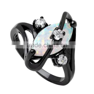 Opal Ring Jewelry Accessories Finished Wedding Engagment Ring thumbnail-1