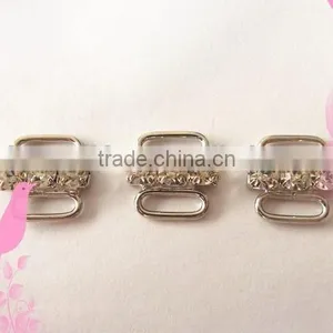 Hot Sale Shoes Buckle With Crystal Inlayed,garment Accessory Charms for Bra Jewelry thumbnail-5