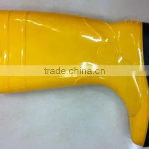 Pvc Yellow Safety Boots With Steel Toe thumbnail-1