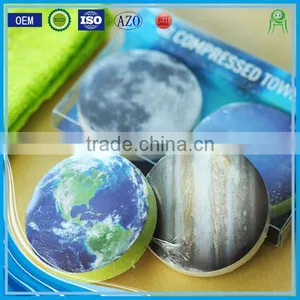 China OEM Terry Custom Super Compressed Magic Towel 100% Cotton thumbnail-1