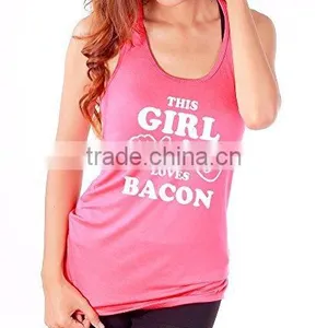Women Gym Very Low Price Tank Top With Partten and Design Your Own Picture thumbnail-6