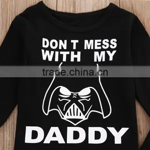 Newborn Baby Boy Sweater Designs Long Sleeve Cotton Printed Tops T-shirt+Long Pants thumbnail-3
