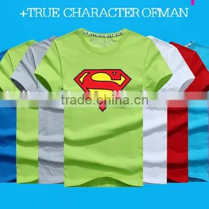 New Cheap Wholesale Pure Cotton Printed t Shirt for Couples thumbnail-1