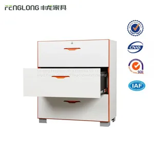 2017 Low Price 3 Drawers Steel Storage Cabinet/filing Cabinet thumbnail-3