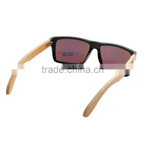 Fashionable Blue Natural PC & Bamboo Sunglasses Women thumbnail-3