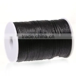 High Quality String Materials Black 2mm Terylene Jewelry Thread Cord thumbnail-1