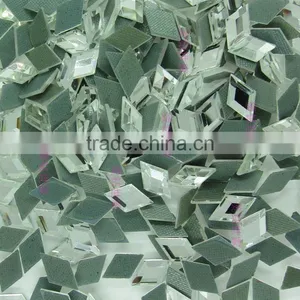 Diamond Rhombus Shape Fancy Hot Fix Rhinestone thumbnail-1