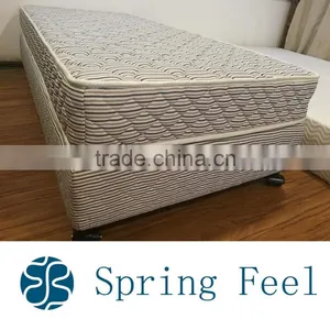 Wholesale 15cm Height 5turn Bonnel Spring Cheap Hostel Mattresses thumbnail-1