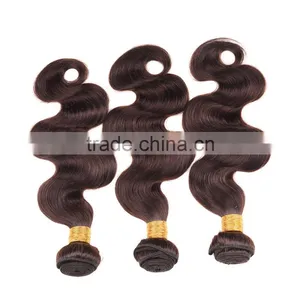 Malaysian Hair Weave 2# Color Hair Weave Wholesale, Top Virgin Human Hair Weave Any Color Weft thumbnail-6