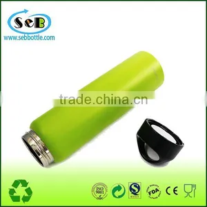750ml Double Wall Vacuum Insulated Stainless Steel Leak Proof Sports Water Bottle Green thumbnail-6
