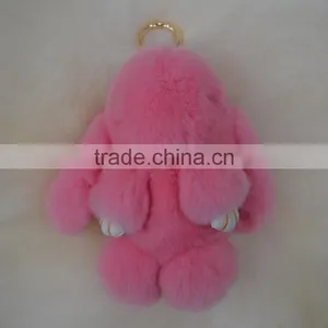 SJ696-01 Hot Sale Boutique Lovely Rabbit Key Chain thumbnail-5