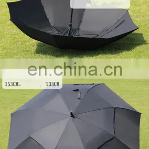 Custom Logo Double Layer Windproof Golf Umbrella thumbnail-5