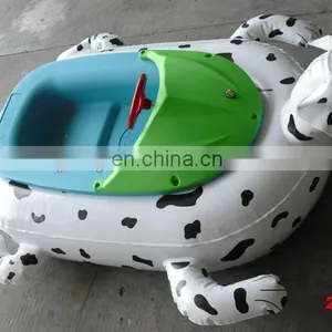 Inflatable Pink Inboard Boat for Piscine Swimming Pool thumbnail-3
