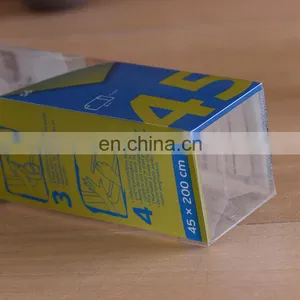 Manufacturer Custom Clear PVC Rectangle Packaging Box,wiper Packaging Box With Custom Logo Printing thumbnail-4