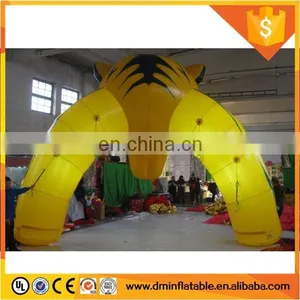 2017 Newest Cheap Inflatable Tiger Head Arch /arch Shaped Door thumbnail-2