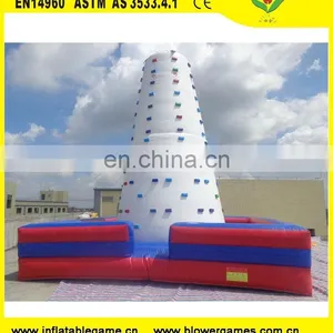 Hot Sale Climbing Mountains Inflatable Rock Climbing Wall thumbnail-1