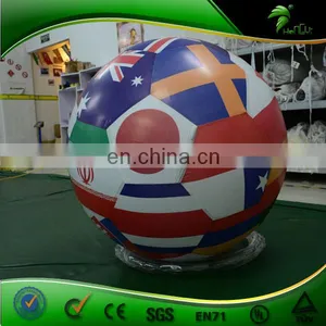 Soccer Shape Inflatable Double Layer Flag Balloon thumbnail-4