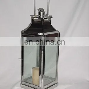 Stainless Steel Candle Lantern thumbnail-1