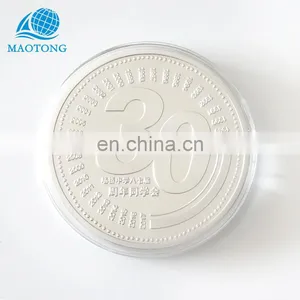 Custom Made Cheap Price Metal Pure Silver Souvenir Coins thumbnail-5