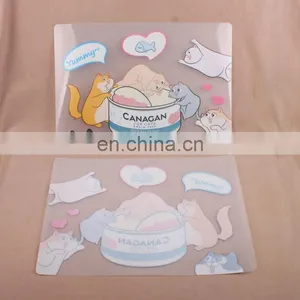 2017 BSCI Customers Advertising Logo Promotional Plastic pp Placemat thumbnail-4
