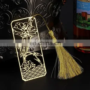 Factory Direct Sale Promotional Gifts Gift Set Metal Hollow Out Bookmark Suit Wholesale thumbnail-4