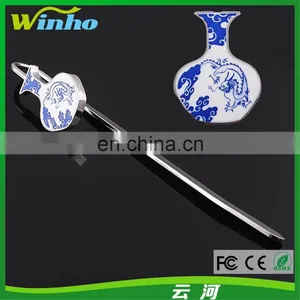 Winho Chinese Style Porcelain Bookmark With High-end Enamel thumbnail-3