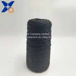 Carbon 20D Nylon Filaments Outer Ring Intermingling With Black Polyester FDY 75D by 30 Plies for Touch Screen Gloves-XTAA041 thumbnail-1