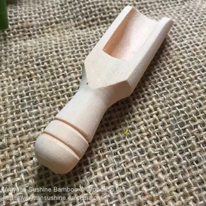 Wooden Powder Spoon, Made of Chinese Cherry , Used for Spice Measurement thumbnail-5