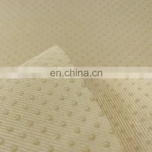 Anti-slip Function 100% Polyester Fabric Twill Gabardine Fabric Silicone Dots Fabric thumbnail-3