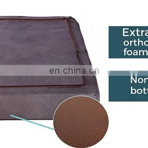 High End Memory Foam Dog Bed , New Multi-Use Pets Sofa, Luxury Dog Mat 2019 ALI-PET-316 HighLand thumbnail-5