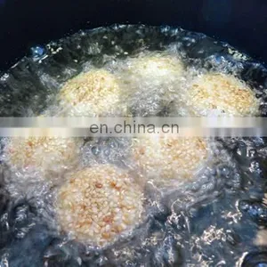Small Sesame Seed Balls Rolling Machines Fried Sesame Balls Encrusting Machine Price for Sale thumbnail-2