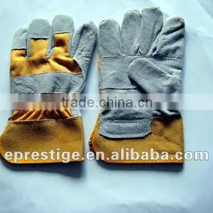 CE Certified 10.5" Leather Work Gloves thumbnail-1