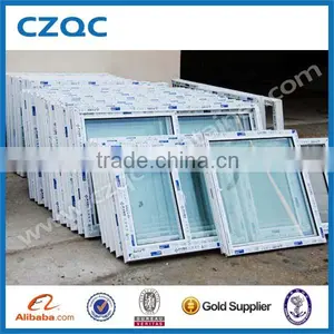 Hot Sale UPVC Profile Wood Color PVC Sliding Window /doors and Windows Factory thumbnail-1
