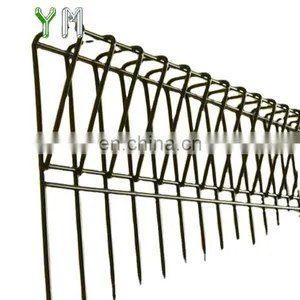 Brc Welded Mesh Fence Galvanized Rolltop Steel Fencing For Park thumbnail-1
