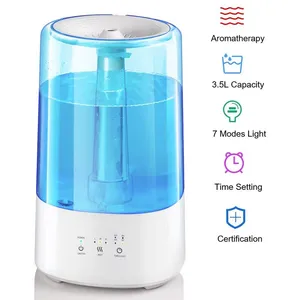 Home Humidifier Wholesale Modern Top Fill Water 3.5L Capacity Household Ultrasonic Air Humidifier thumbnail-2