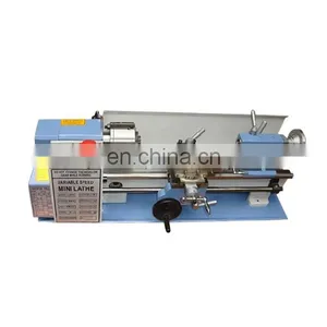 DIY0714 Mini Metal Lathe Machine Metalworking Metal Gears Bench Lathe thumbnail-1