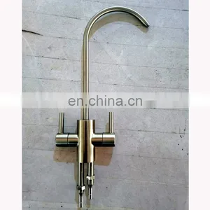 Food Grade SUS304 Double Ways Water Filter Faucet 3054 for Water Filtration System Kitchen Faucets thumbnail-3