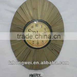 Hongwei 2013 Antiquated Natural Wood Decorative Clocks& Wood Wall Decorative Clocks thumbnail-1