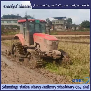 Tractor Track Chassis Modification With Good Waterproof Performance in Paddy Fields thumbnail-2